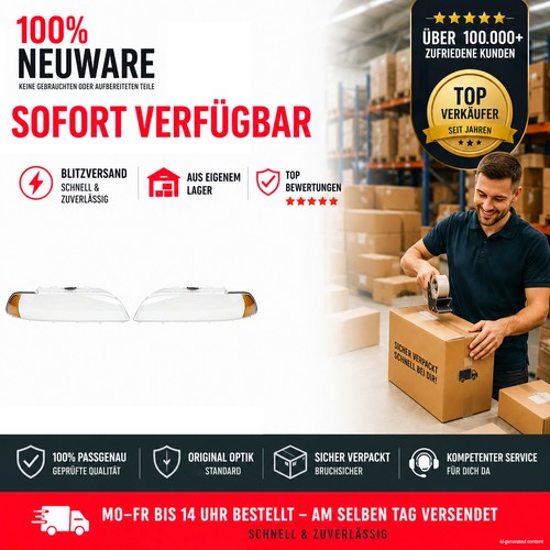Kit vetro faro per bmw - vetro, e39